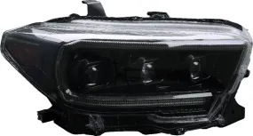 2016-23 Toyota Tacoma OLM Infinite Series Headlights - White DRL - Gen 2