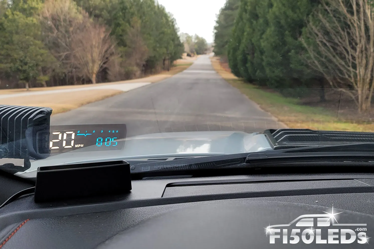 2023-2024 F250 Super Duty MK II Heads Up Display (HUD) Windshield Display System