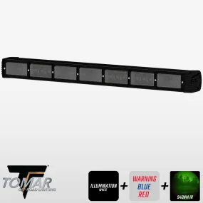 35" TRT Series Warning & Infrared LED Light Bar