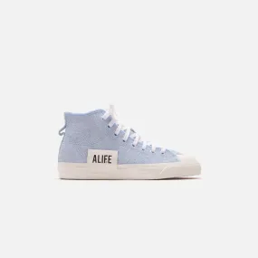 adidas Consortium x ALIFE Nizza High - Clear Sky / Off White