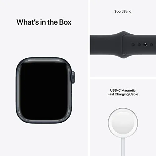 Apple Watch Series 7 (GPS, 41MM) - Midnight Aluminum Case