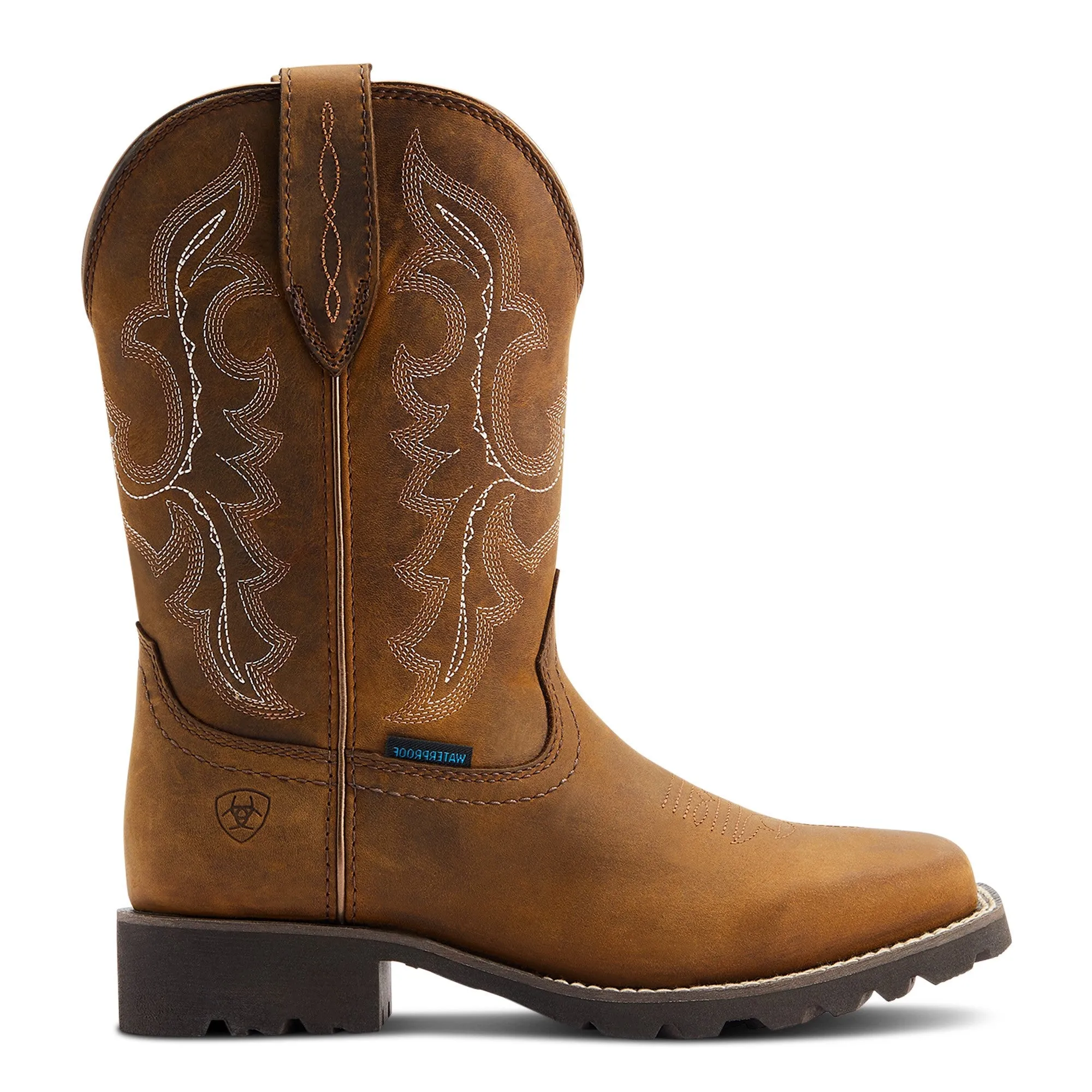 Ariat Ladies Unbridled‚Ñ¢ Rancher H2O Oily Distressed Tan Boots 10044437