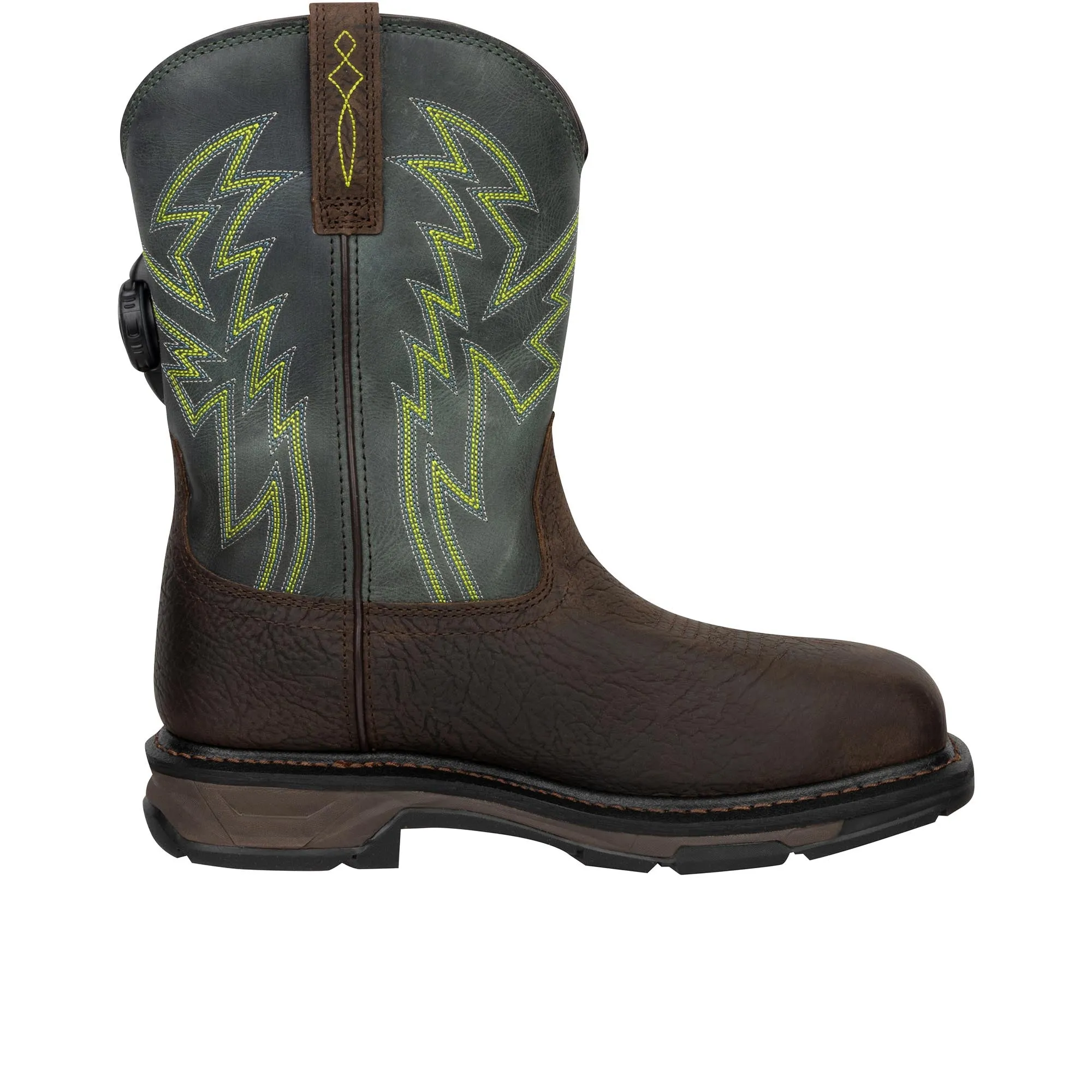 Ariat WorkHog XT BOA Carbon Fiber Toe Bruin Brown Dark Forest