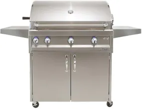 Artisan 36'' Professional 3-Burner Freestanding Propane Gas Grill With Rotisserie