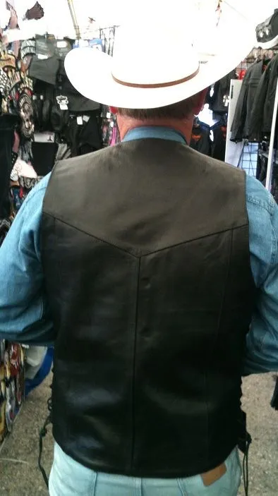 Big Tall Leather Vest The Classic