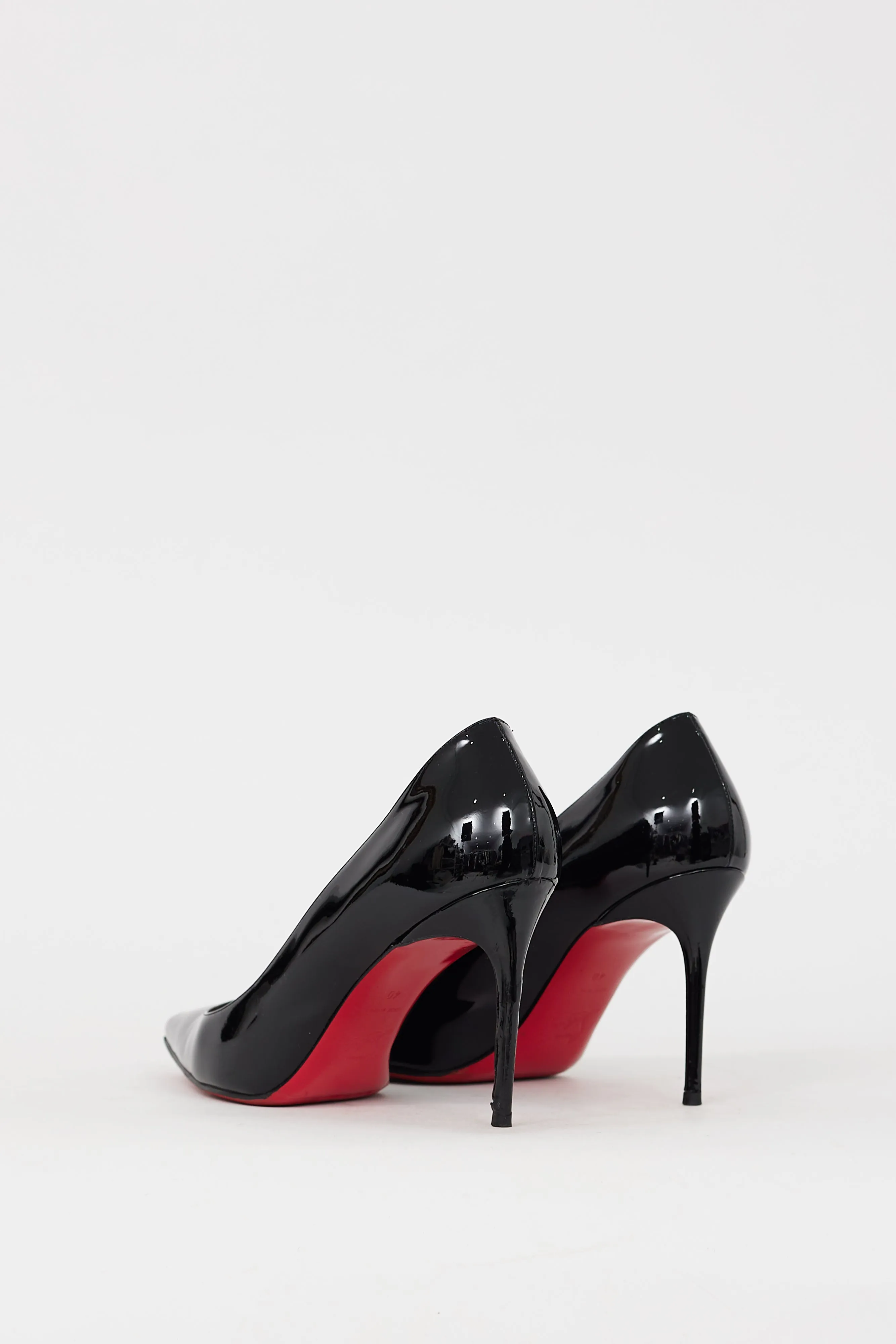 Black Patent Leather Décolleté 554 100 Pump