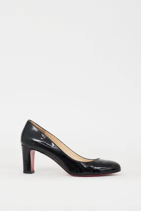 Black Patent Leather Lady Gena Pump