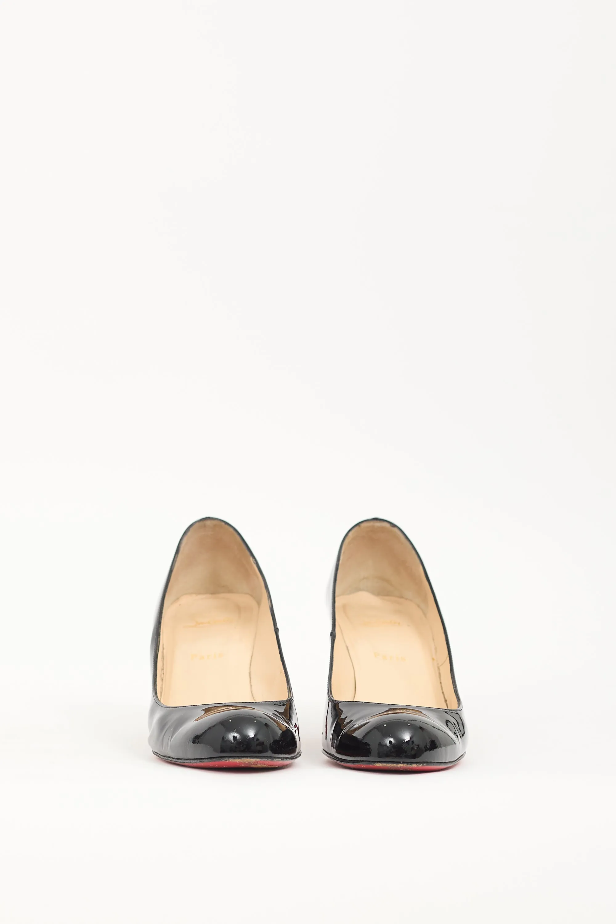 Black Patent Leather Simple Pump