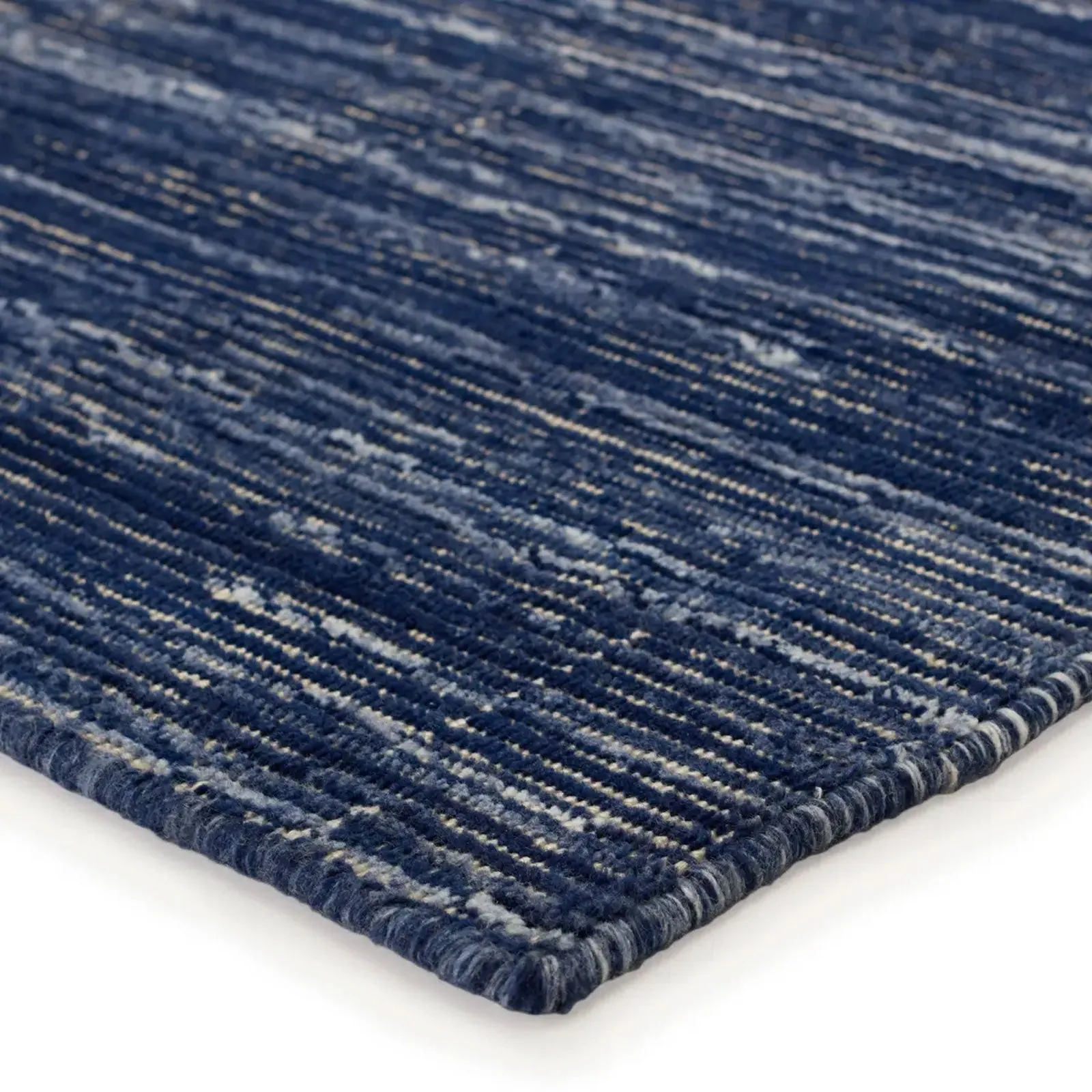 Brevin Danan Indoor/Outdoor Rug in Heathered Navy and Cream (multiple sizes)