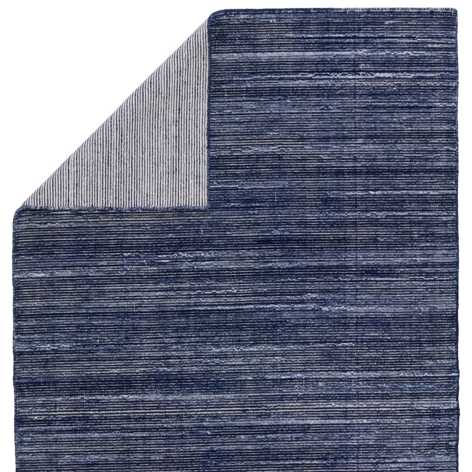 Brevin Danan Indoor/Outdoor Rug in Heathered Navy and Cream (multiple sizes)