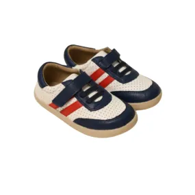 Cam Shoe - White / Denim / Bright Red