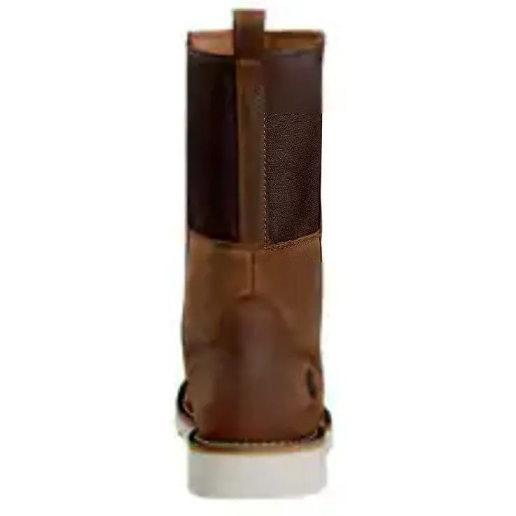 Carhartt Women's 10" Soft Toe WP Wellington Wedge Boot -Brown- FW1034-W