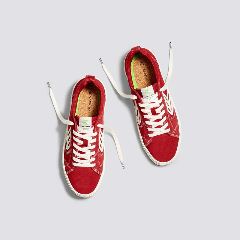 Cariuma Catiba Pro - Samba Red Suede