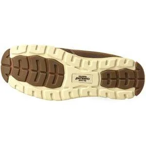 Carolina Men's S-117 Aluminum Toe Slip-On Work Shoe - Brown - CA5572