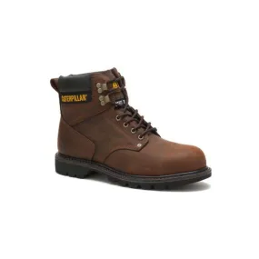 Caterpillar SECOND SHIFT ANSI F2413-11 I/75 C/75 P89586 Steel Toe Brown Work Boot