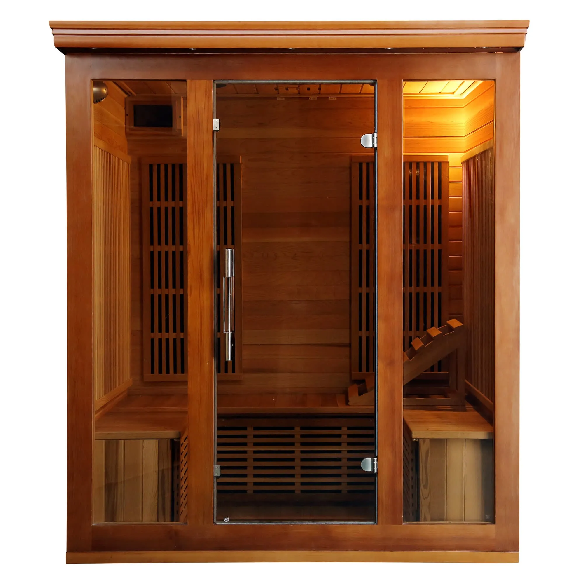 Cedar Elite 4-5 Person Premium Sauna w/ 9 Carbon Heaters