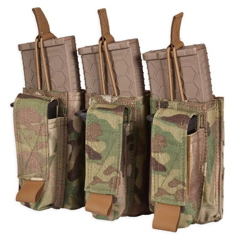 Chase Tactical Triple Kangaroo 5.56 / Pistol Mag Pouch