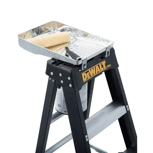 DeWALT by Louisville DXL3010 Series DXL3010-04 Step Ladder, 4 ft H, Type IA Duty Rating, Fiberglass, 300 lb