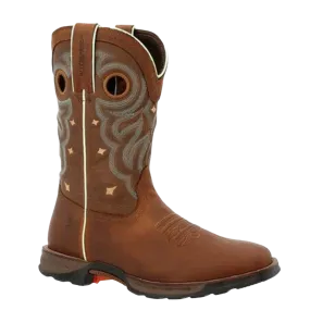 Durango® Ladies 10" Maverick™ Rugged Tan Waterproof Work Boots DRD0417