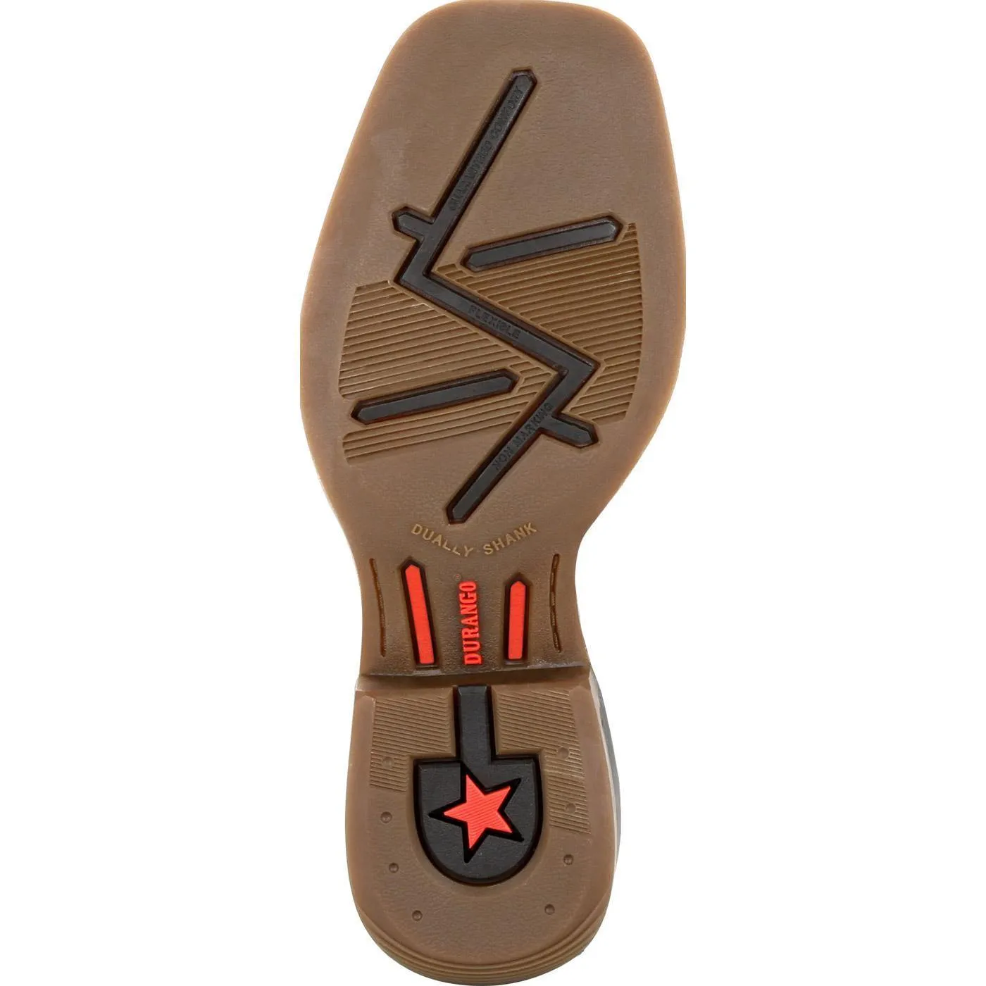 Durango® Lil' Rebel Pro™ Big Kid's Red Western Boot