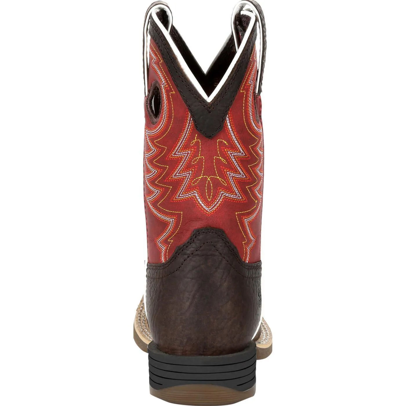 Durango® Lil' Rebel Pro™ Big Kid's Red Western Boot