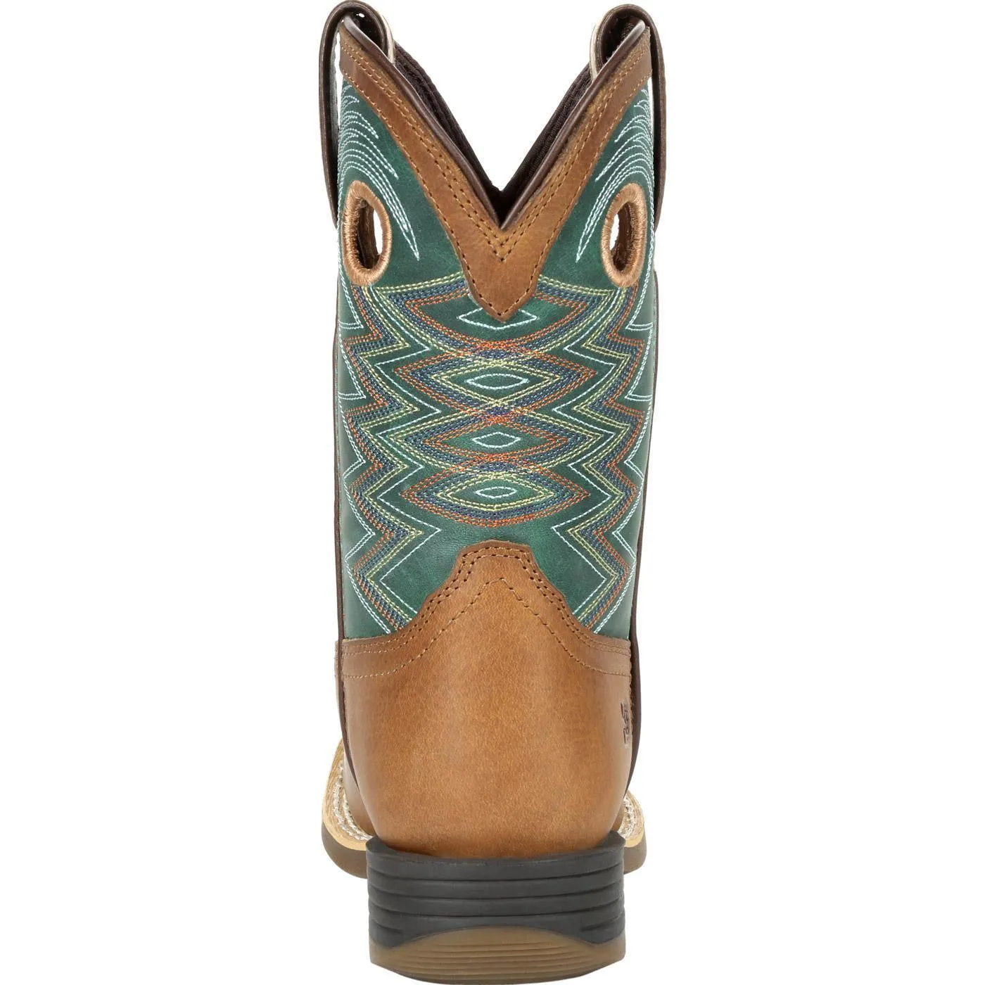 Durango Lil' Rebel Pro Big Kid's Teal Western Boot