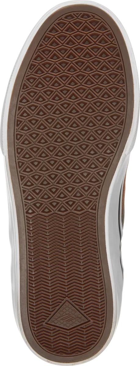 EMERICA WINO G6 SLIP ON BROWN/GREEN