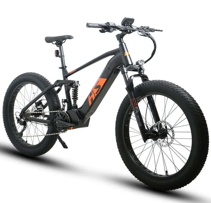 Eunorau FAT-HS Mid Drive Fat Tire Hunting Performance E-Bike