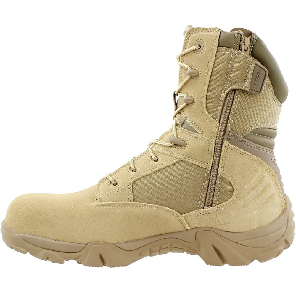 GX-8 8 inch Side Zip Composite Toe Work Boots