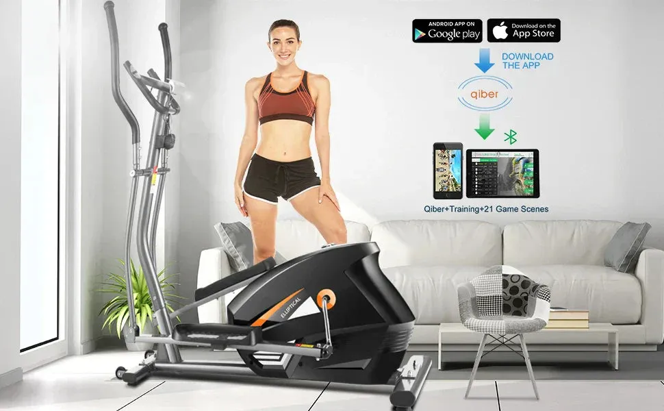 Heavy-Duty Elliptical Cross Trainer – Perfect for Stroke Recovery & Rehabilitation