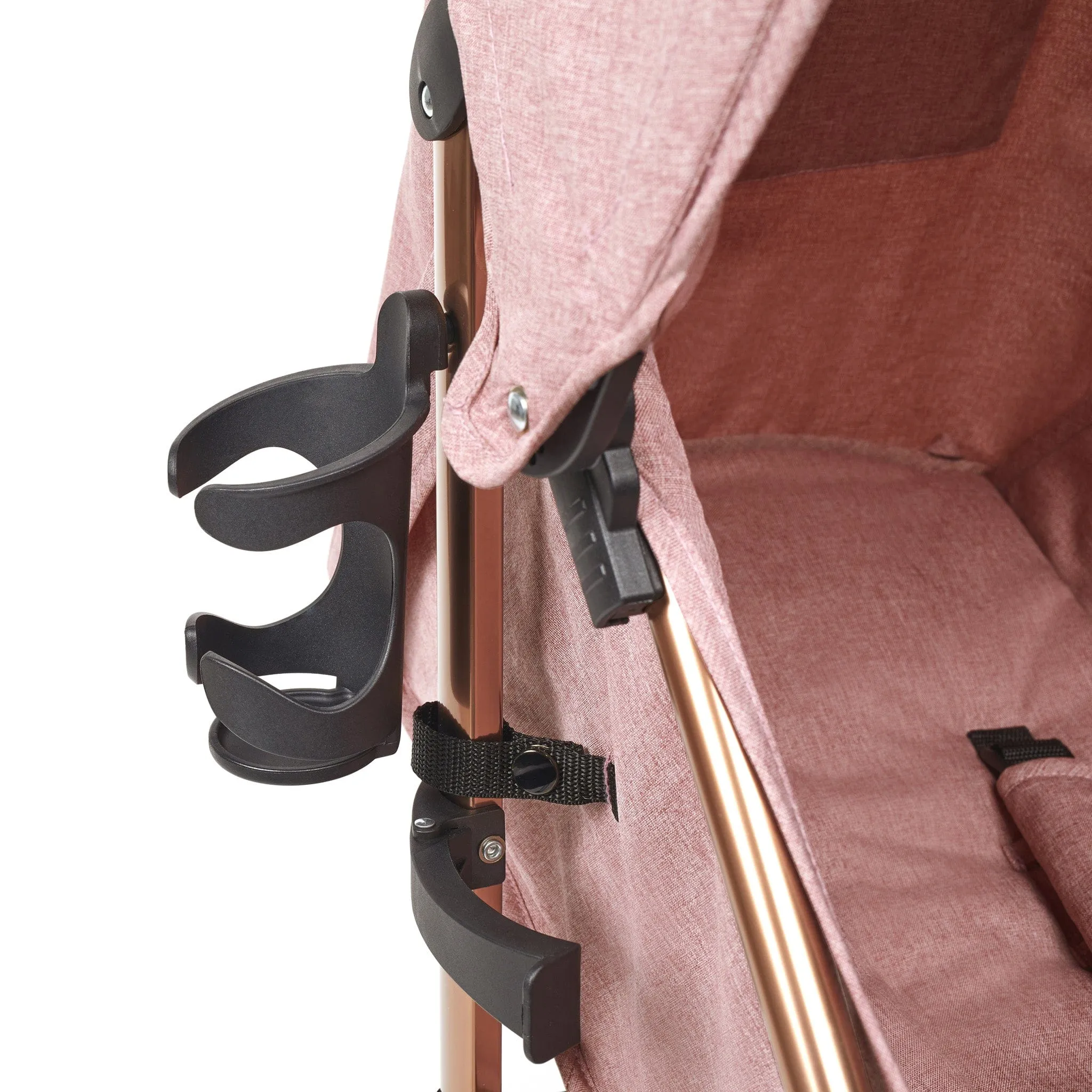 Ickle Bubba Discovery Prime Stroller Dusky Pink/Rose Gold