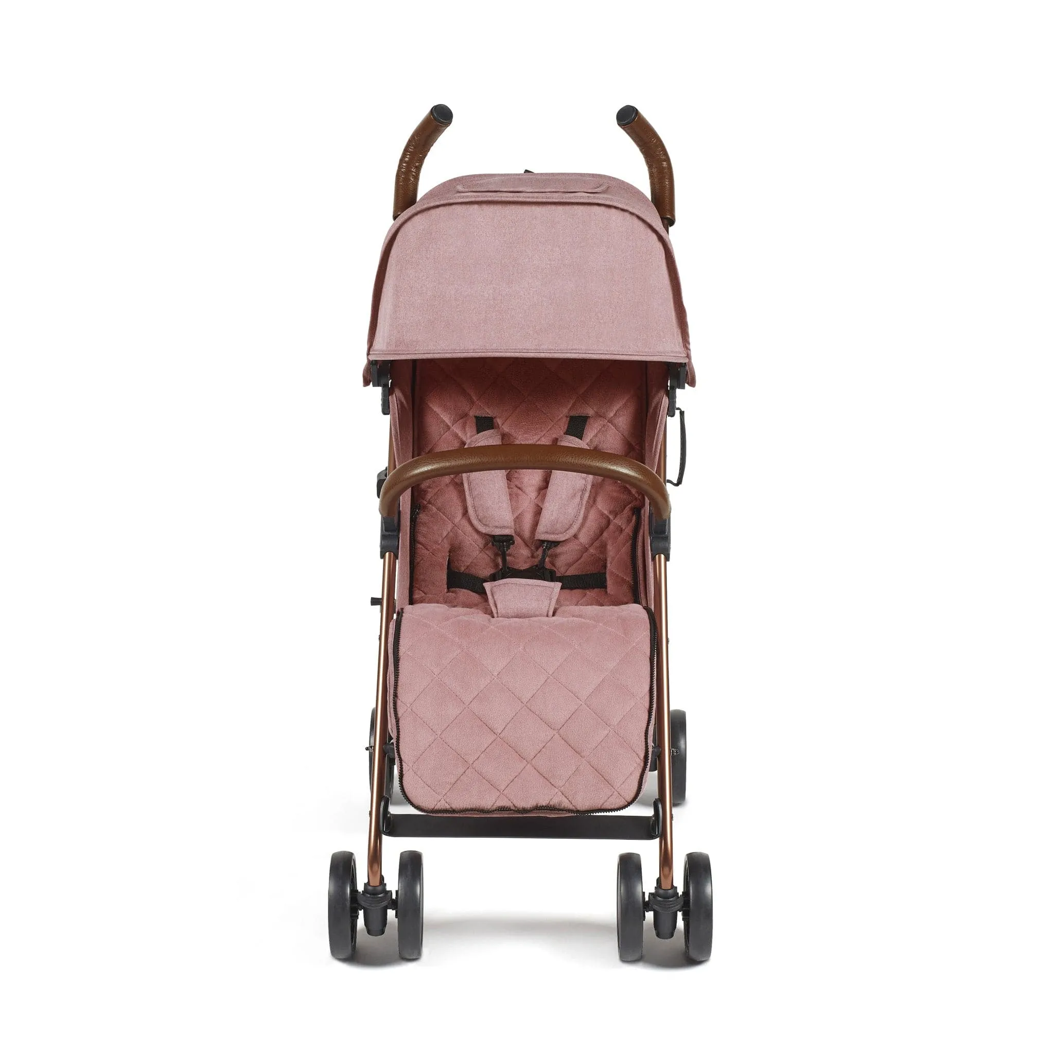 Ickle Bubba Discovery Prime Stroller Dusky Pink/Rose Gold