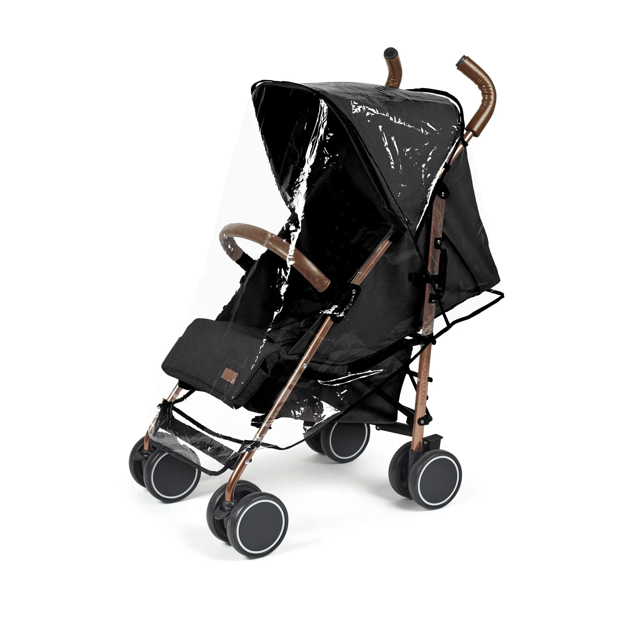 Ickle Bubba Discovery Prime Stroller Rose Gold/Black