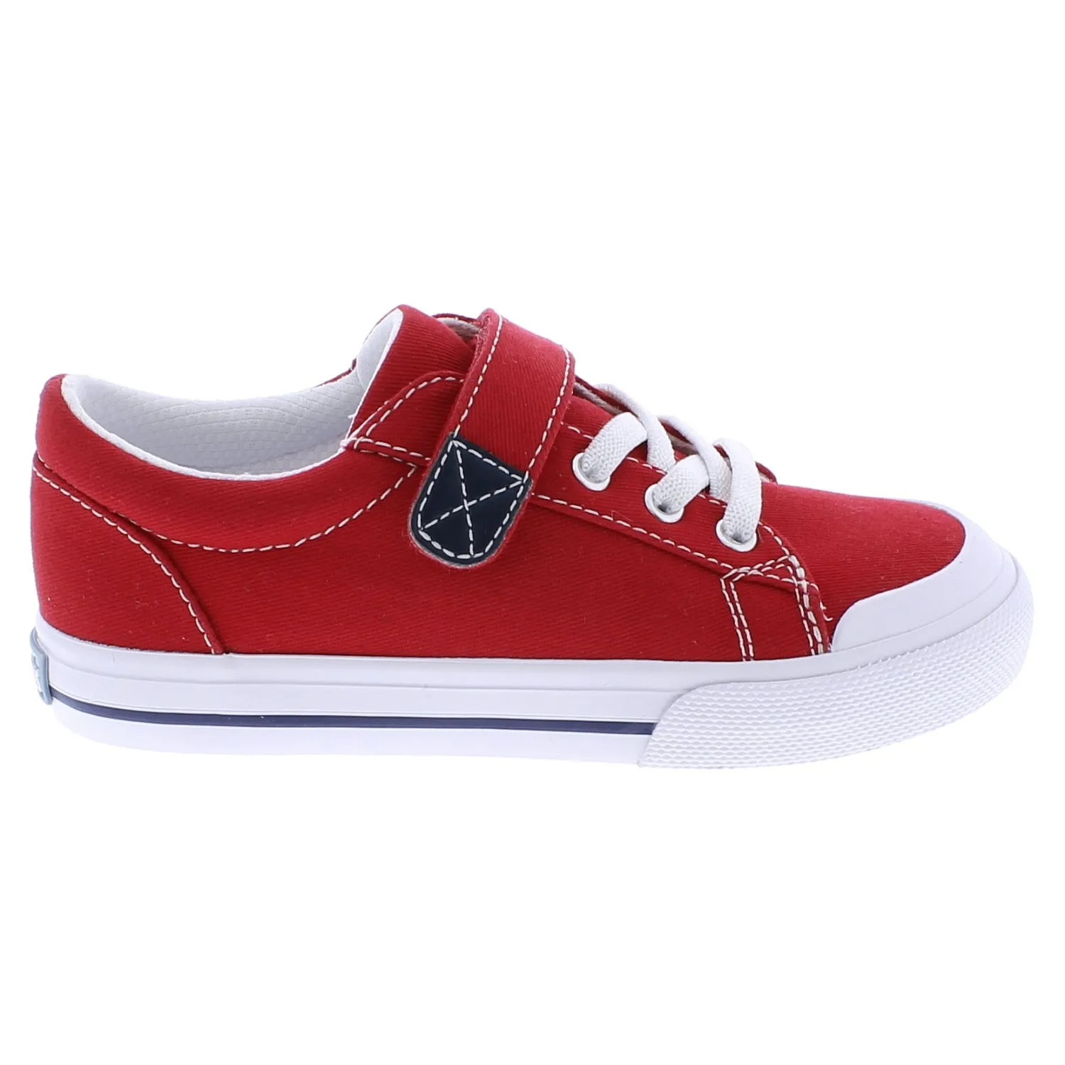 Jordan - Red Velcro, Canvas