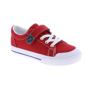 Jordan - Red Velcro, Canvas