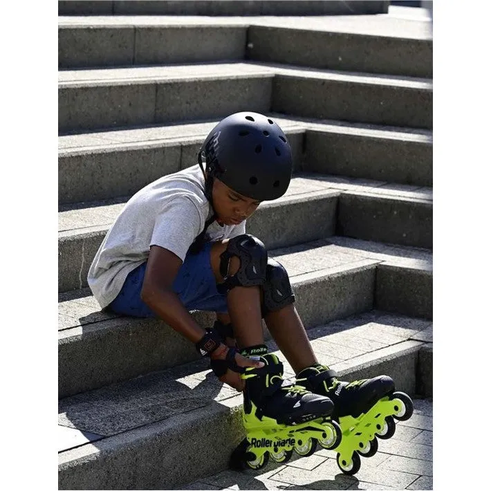 Kids Adjustable Rollerblade Microblade Neon Inline Skates