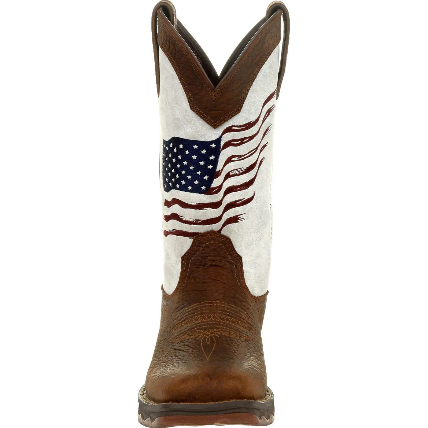 Lady Rebel™ by Durango® Women's Distressed Flag Embroidery Western Boot