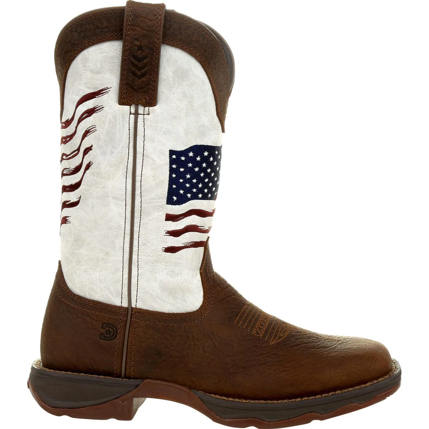 Lady Rebel™ by Durango® Women's Distressed Flag Embroidery Western Boot