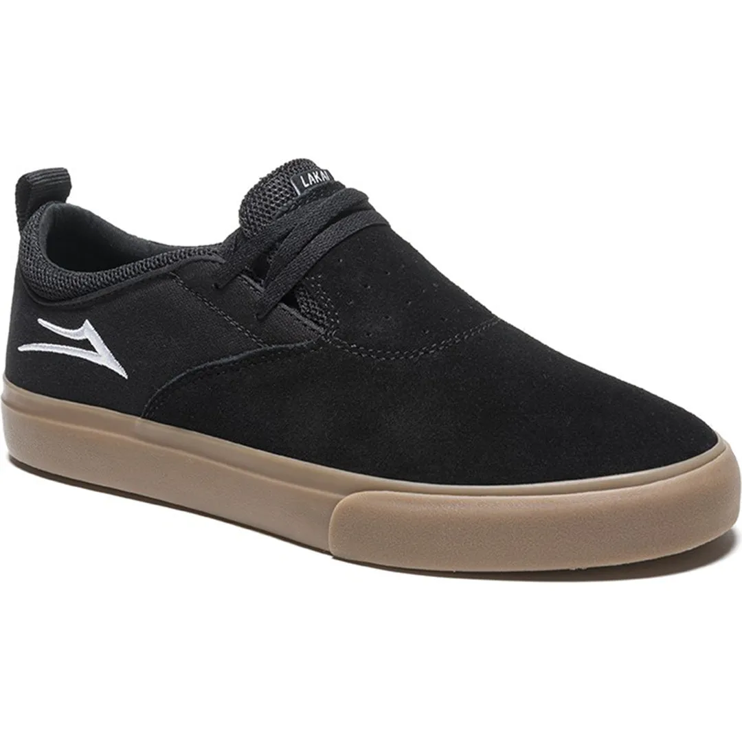 LAKAI RILEY HAWK 2 - BLACK/GUM SUEDE