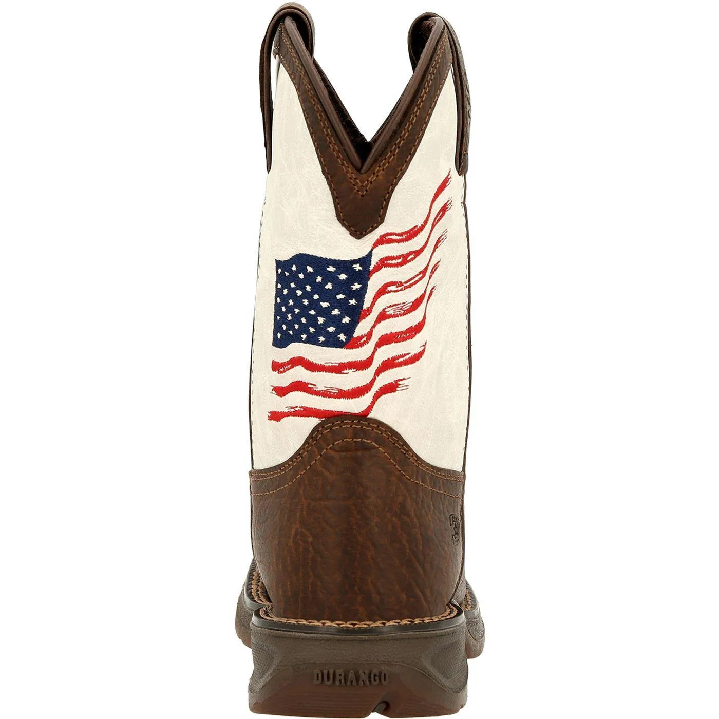 Lil' Rebel™ by Durango® Big Kids Distressed Flag Western Boot