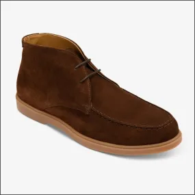 Loake Amalfi Chocolate Brown Suede Size 44 Only/