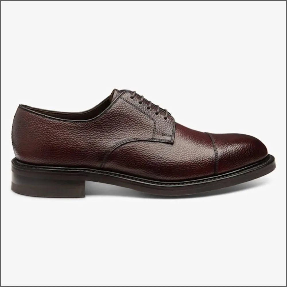 Loake Ampleforth Rosewood Grain Shoe--