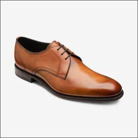 Loake Atherton Tan Calf Leather Shoe--