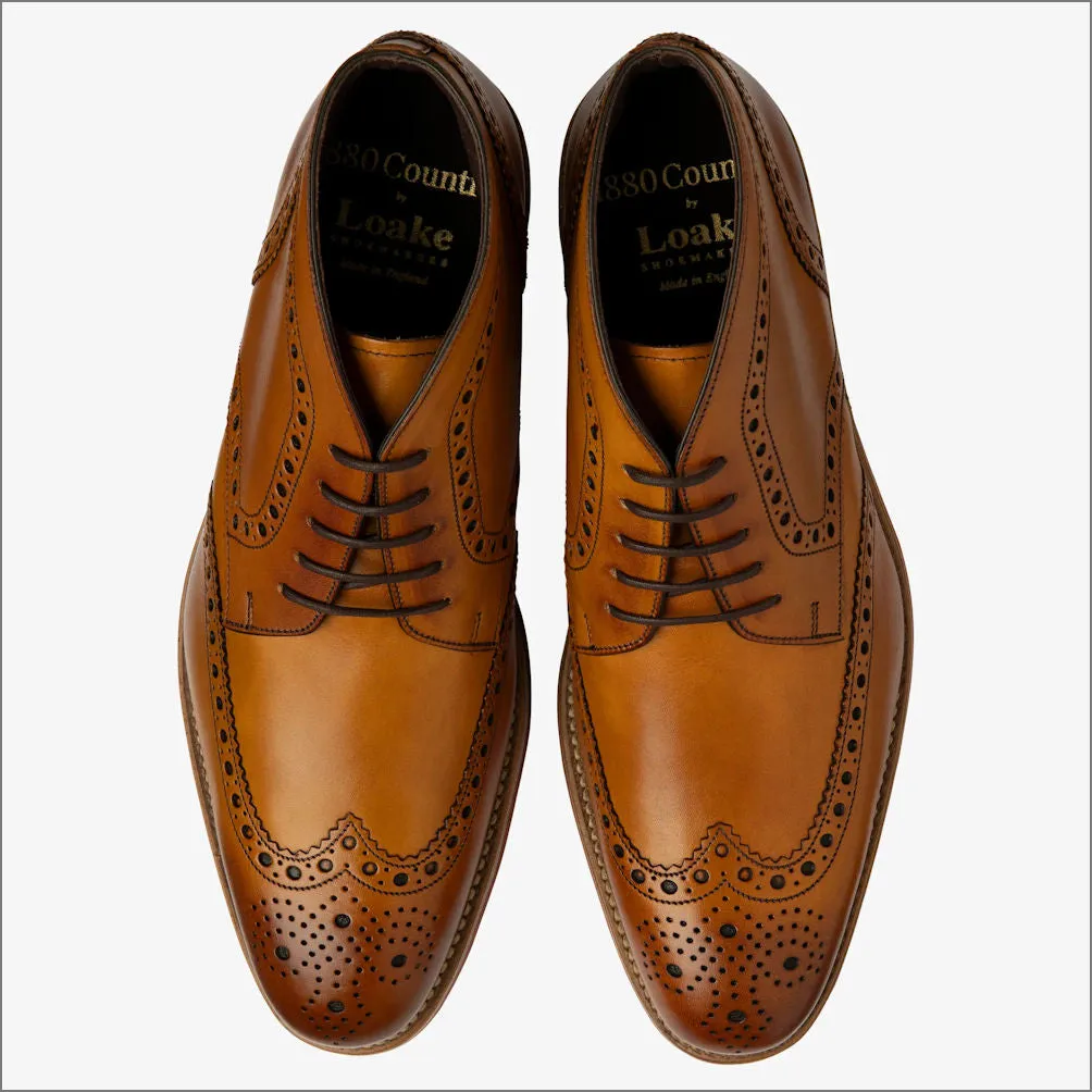 Loake Reading Brown Boot--