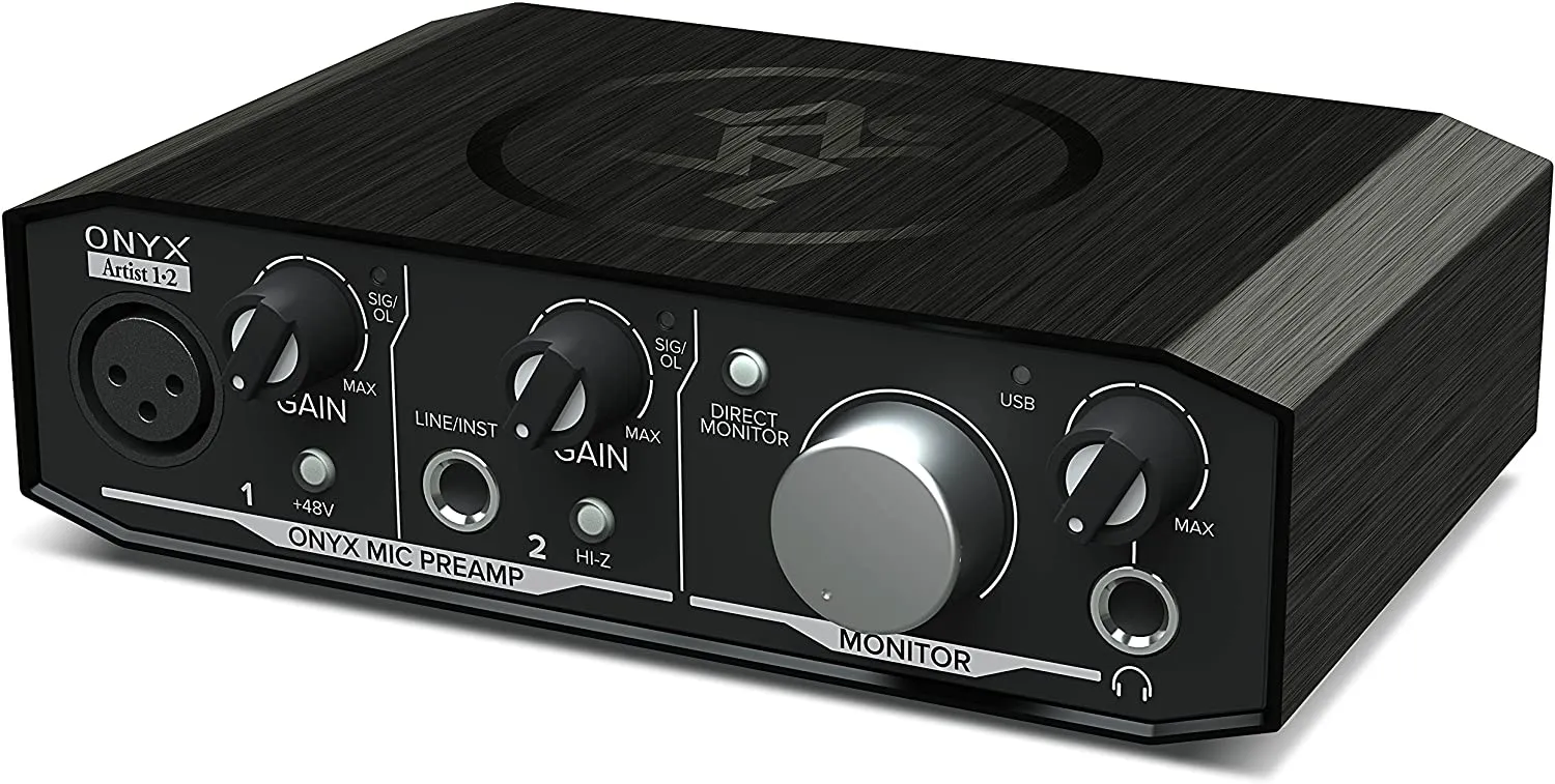 Mackie Audio Interface, 1 Mic Pre (Onyx Artist 1-2)