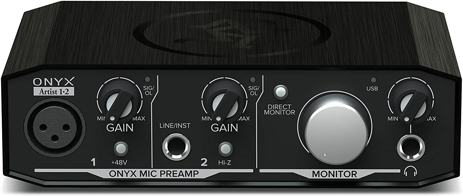 Mackie Audio Interface, 1 Mic Pre (Onyx Artist 1-2)