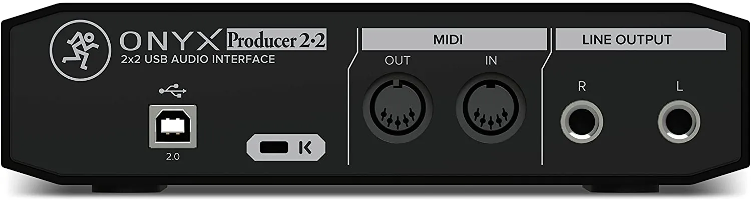 Mackie Audio Interface, Onyx Producer 2X2 USB Audio Interface with MIDI (Onyx Producer 2-2)