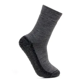 Men's Woolen Anti-Skid (Gripper) Indoor Socks -Anthra