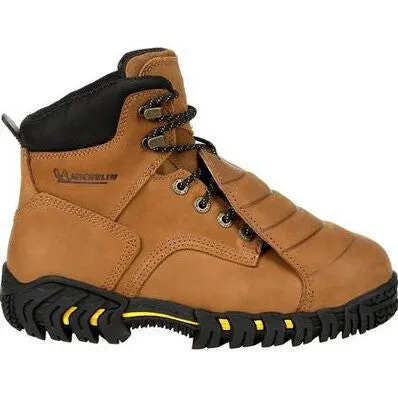 Michelin Men's Pilot Sledge Toe Metatarsal Work Boot -Brown- XPX781