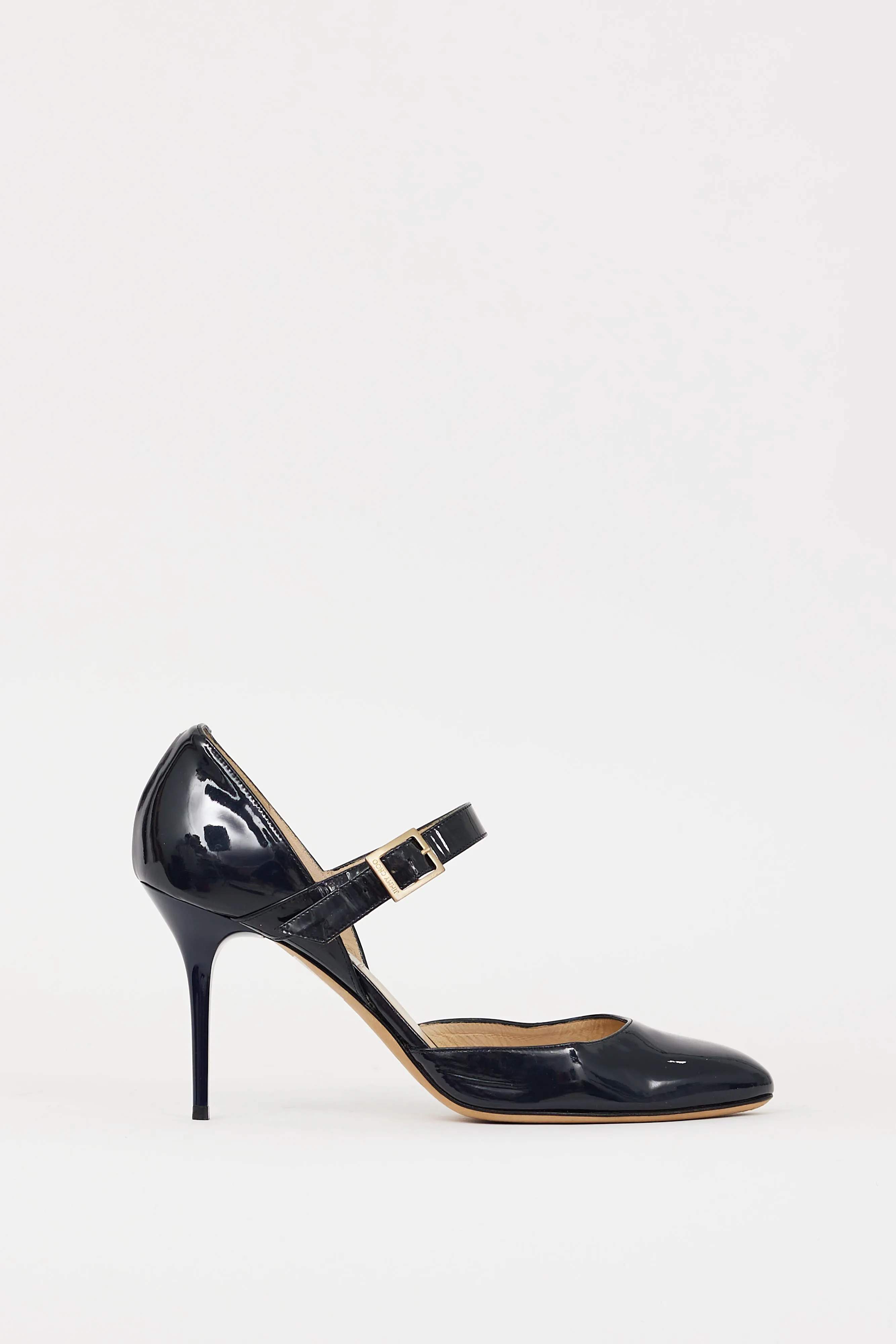 Navy Patent Leather Leila Pump